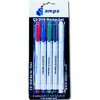 Amps Pen Set CD/DVD Permanent Marker Pens 4 Pens (4 colours) + Eraser) <br>QuickFind: 1722