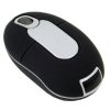 Xpert Systems USB Wireless Optical Laptop Mouse - USB Dongle stored in the mouse [ BLACK / SILVER ] <br>QuickFind: 2548