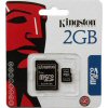 Kingston 2GB MicroSD [ TransFlash ] Memory Card with SD Adapter <br>QuickFind: 2773