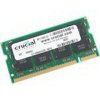 Crucial 512MB DDR PC2700 200-PIN SODIMM 333MHz 64MX64 NON-ECC for notebooks <br>QuickFind: 2870