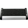 Xpert Systems  Stylish Black/Silver Wireless Multimedia Keyboard and Wireless Optical Mouse - Rechargeable - USB QuickFind: 3098