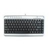 A4Tech  Mini Silver X-Slim Keyboard - USB UK Layout <br>QuickFind: 3170