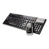 Labtec  Black/Silver Wireless Multimedia Keyboard & Wireless Scroll Mouse Bundle - PS/2 Connection - Retail Boxed <br>QuickFind: 3383