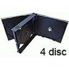 Xpert Systems 4Way Jewel Std Black Tray Case <br>QuickFind: 3532