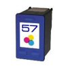 Hewlett Packard No. 57, C6657A Colour HP Ink Cartridge Remanufactured - Filled to 100% (21ml) <br>QuickFind: 3776