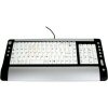 MLK USB Black/Silver Illuminated Multimedia Keyboard UK layout - USB QuickFind: 3809