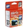 Inkrite HP 57, C6657A Colour HP Ink Cartridge Remanufactured - 20.4ml <br>QuickFind: 4185