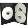 Xpert Systems 3 Way DVD Std Overlapped Formation Black Case <br>QuickFind: 4229