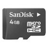 SanDisk 4GB Micro Secure Digital HC Card Class 4 with Standard SD Adapter [ MicroSD Transflash ] - OEM <br>QuickFind: 4860