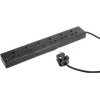 Xpert Systems  6-Way Power Strip 2m Cable in Black <br>QuickFind: 4971