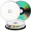 TDK  52x 700MB 80Min White Full Face Printable CDR <br>QuickFind: 5404