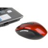 Xpert Systems USB 2.4Ghz  Shiny Red Wireless Optical Mouse with Micro USB Dongle QuickFind: 6063