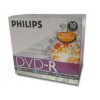 Philips  16x 4.7GB 120Min Full Face Printable DVD-R <br>QuickFind: 6199