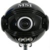 MSI 1.3 MegaPixel 1.3m Webcam Black - Built in Mic and NightVision QuickFind: 627