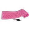 Xpert Systems  Flexible Silicone Keyboard - USB [ PINK ] <br>QuickFind: 6334