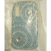 Samsung F480 Tocco Crystal Bling Case for Phone [ BLUE SPIRAL ] <br>QuickFind: 6396