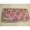 LG Cookie KP500 Crystal Bling Diamante Cover [ PINK SPOTS ] <br>QuickFind: 6570