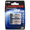 UniRoss AA Rechargeable Rechargeable 1.2 V 1300 mAh Ni-Cd AA <br>QuickFind: 6571