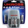 UniRoss AA / AAA Rechargeable Compact Fast Charger Kit with 4 x AA 2700mAh Ni-Cad Batteries <br>QuickFind: 6633