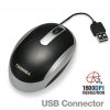 Toshiba USB Mini Retractable Laser Mouse [ Silver ] <br>QuickFind: 6707