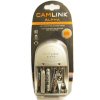 CamLink AA / AAA Rechargeable Alpha-27 Charger Kit with 4 x AAA 800mAh Ni-Cad Batteries <br>QuickFind: 6973