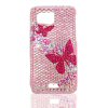 Samsung S8000 Crystal Bling Case for Phone [ PINK BUTTERFLY ] <br>QuickFind: 7065