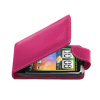 HTC Wildfire G8 Leather Flip Case [ PINK ] <br>QuickFind: 7126