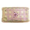 Samsung Galaxy S i9000 Diamante Bling Case [ PURPLE AND SILVER WITH BUTTERFLY ] <br>QuickFind: 7163