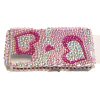 Samsung Tocco Lite S5230 Crystal Bling Case for Phone [ LARGE PINK HEARTS ] <br>QuickFind: 7259