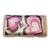 Samsung S8500 Wave Crystal Bling Case for Phone [ PINK HEARTS ] <br>QuickFind: 7310