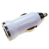 Apple  Universal Usb Car Charger Adapter 12v [ WHITE ] <br>QuickFind: 7450