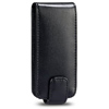 HTC Wildfire G8 Leather Flip Mobile Phone Case [ BLACK ] <br>QuickFind: 7488