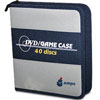 Amps 40 Disc CD / DVD Carry Case [ GREY / NAVY ] <br>QuickFind: 7510