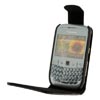 Blackberry 8520 / 9300 Curve Leather Flip Mobile Phone Case [ BLACK ] <br>QuickFind: 7595