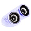 Xpert Systems 2.0 Channel M-219 Micro Acrylic Speakers with Blue LED 4W RMS USB Powered QuickFind: 7687